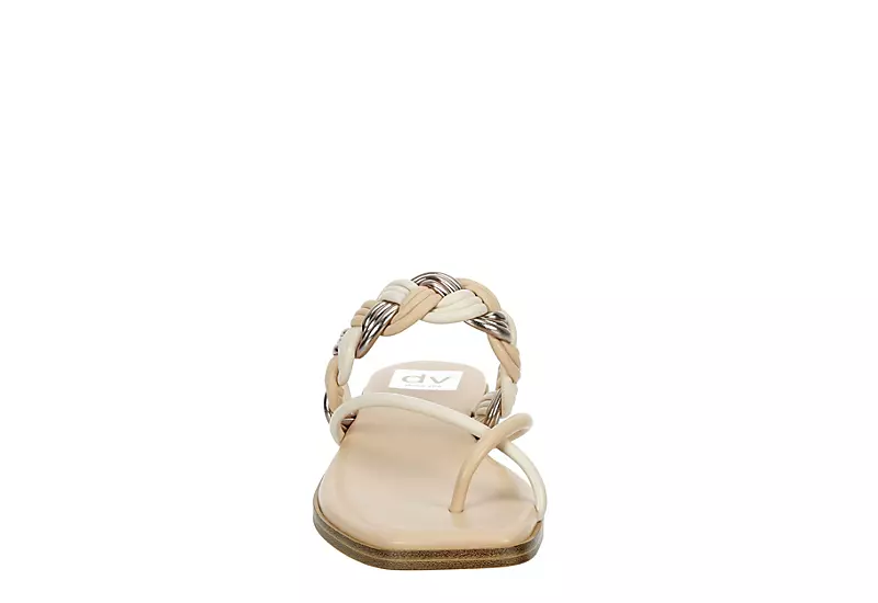 Dv By Dolce Vita Womens Maizy Flat Sandal - Bone - Image 3
