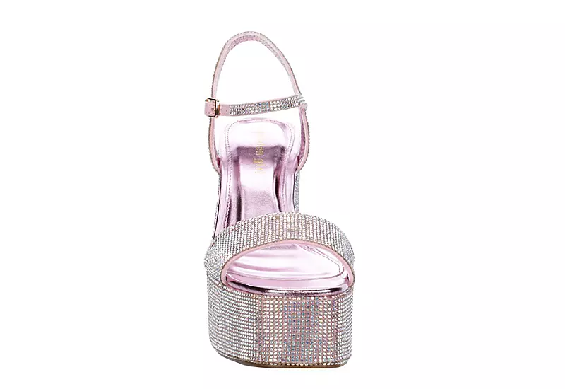 Madden Girl Womens Theo-r Wedge Sandal - Pink - Image 3