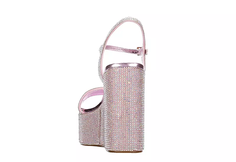 Madden Girl Womens Theo-r Wedge Sandal - Pink - Image 5