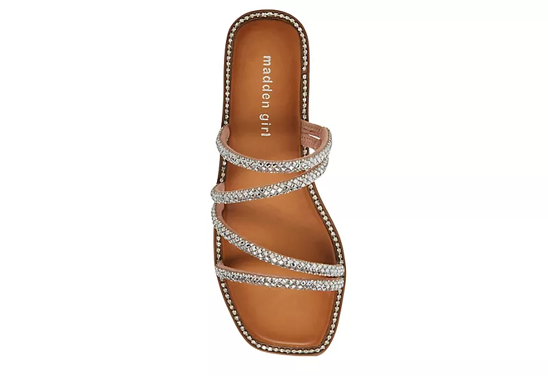 Madden Girl Womens Posh Slide Sandal - Tan - Image 5