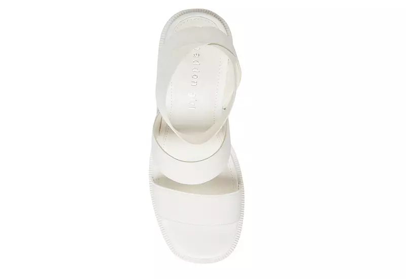 Madden Girl Womens Templee Platform Sandal - White - Image 5