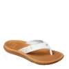 Reef Womens Santa Ana Flip Flop Sandal - White