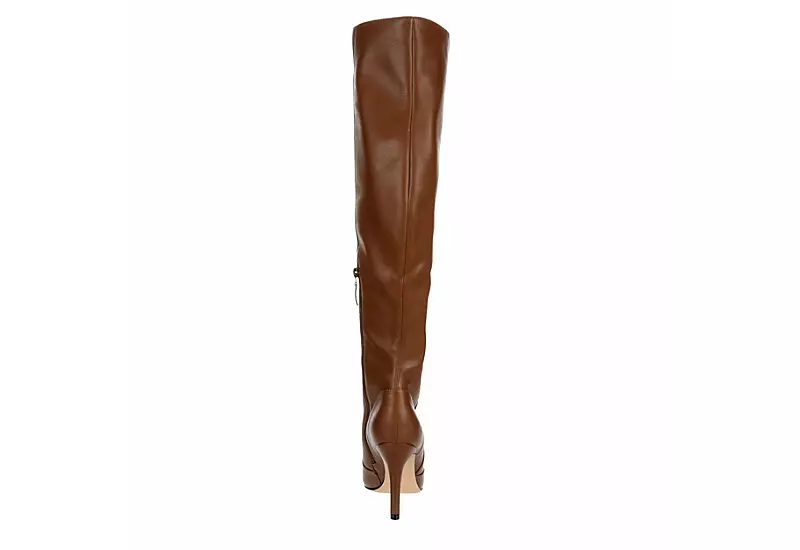 Xappeal Womens Miranda Wide Calf Over The Knee Boot - Mocha - Image 5