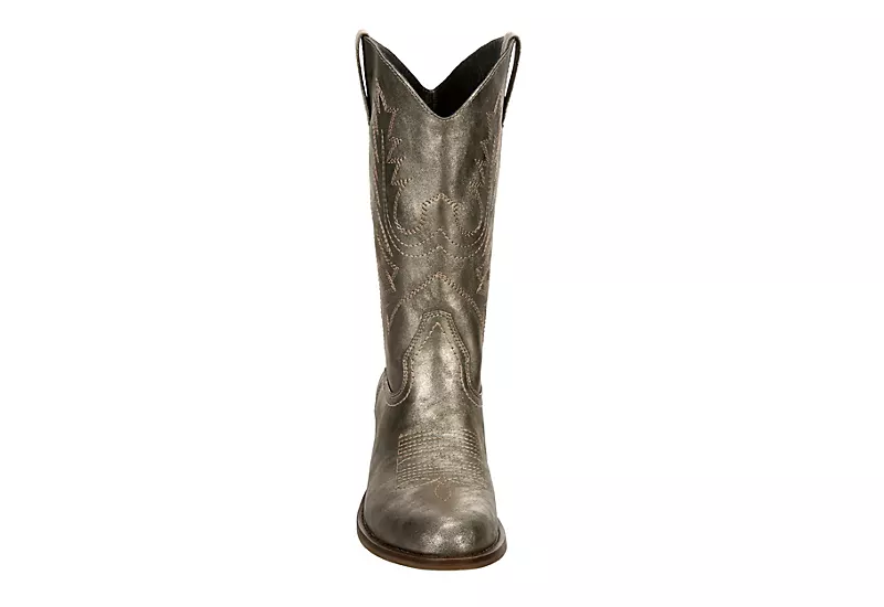 Xappeal Womens Twain Western Boot - Gold - Image 3