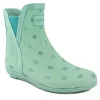 London Fog Womens Piccadilly Rain Boot - Green
