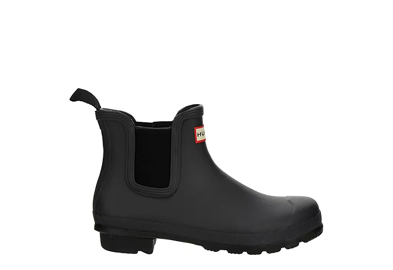 Hunter Boots Llc Womens Original Chelsea Rain Boot - Black - Image 2