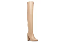 Madden Girl Womens Signall Over The Knee Boot - Nude