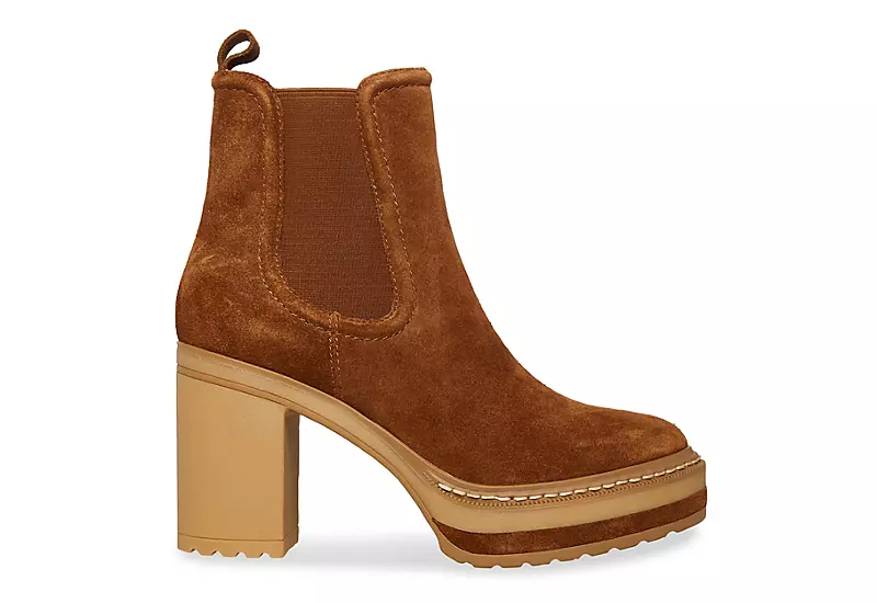 Steve Madden Womens Lexa Chelsea Boot - Brown - Image 2
