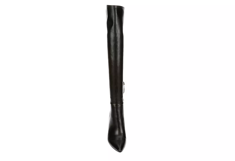 Michael By Michael Shannon Womens Camille Over The Knee Boot - Black - Image 3