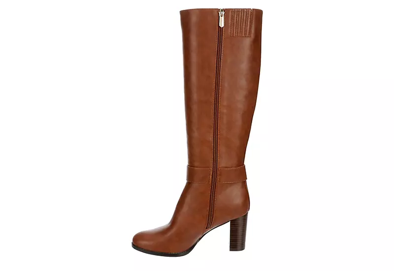 Lauren Blakwell Womens Raquel Tall Dress Boot - Cognac - Image 4