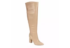 Michael By Michael Shannon Womens Camille Over The Knee Boot - Latte