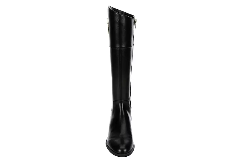 Michael By Michael Shannon Womens Brielle Tall Riding Boot - Black - Image 3