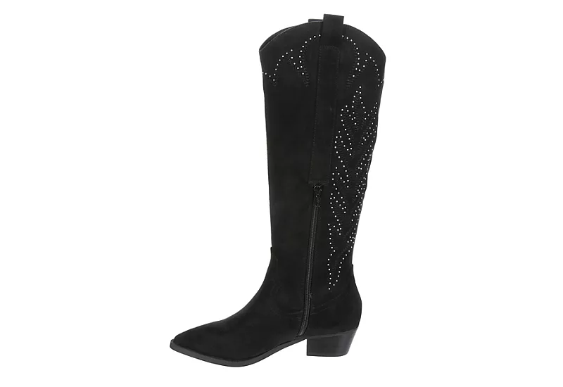 Dv By Dolce Vita Womens Kitschy Western Boot - Black - Image 4