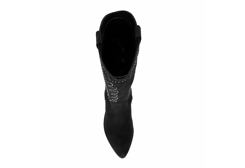 Dv By Dolce Vita Womens Kitschy Western Boot - Black - Image 6