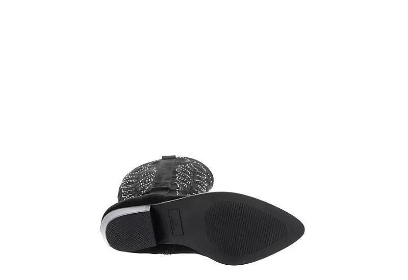 Dv By Dolce Vita Womens Kitschy Western Boot - Black - Image 7