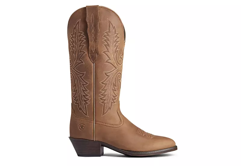 Ariat Womens Heritage Western Boot - Brown - Image 2