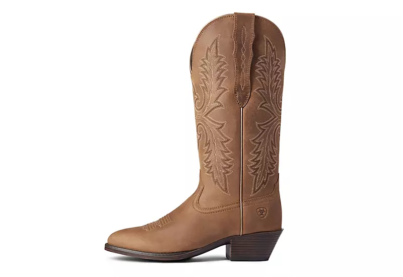 Ariat Womens Heritage Western Boot - Brown - Image 3