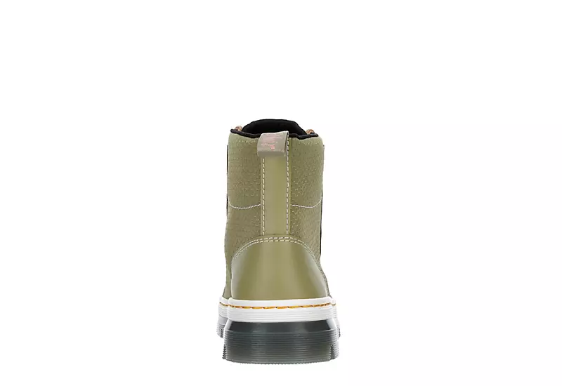 Dr. Martens Dr.martens Womens Combs Nylon Combat Boot - Olive - Image 5