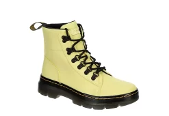 Dr. Martens Dr.martens Womens Combs Nylon Combat Boot - Yellow