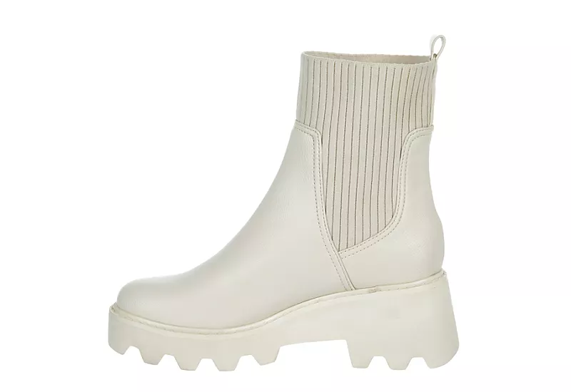 Dv By Dolce Vita Womens Villa Ankle Boot - Ivory - Image 4