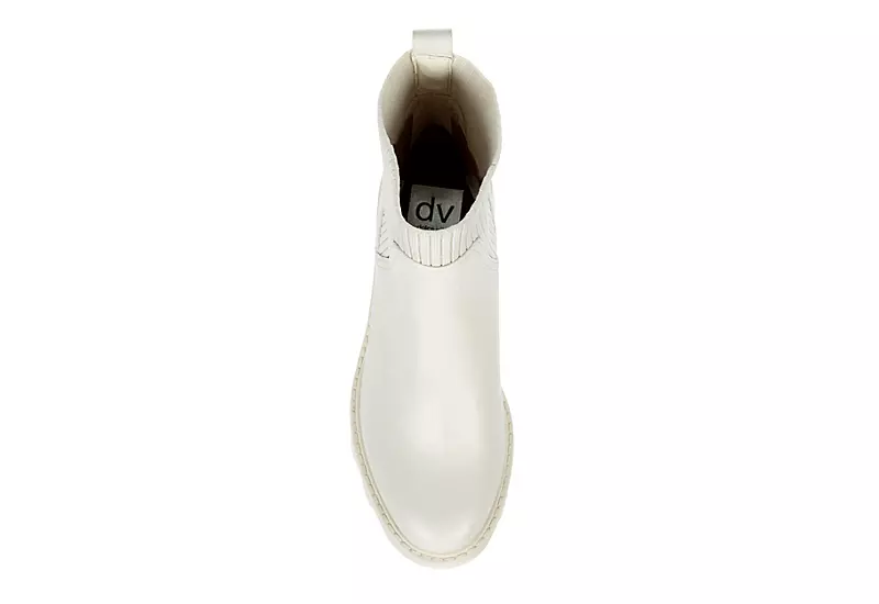 Dv By Dolce Vita Womens Villa Ankle Boot - Ivory - Image 6