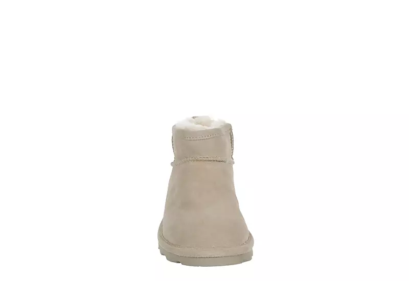 Bearpaw Womens Shorty Fur Boot - Taupe - Image 3