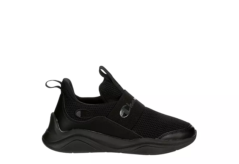 Champion Womens Legend Lo Sneaker - Black - Image 2