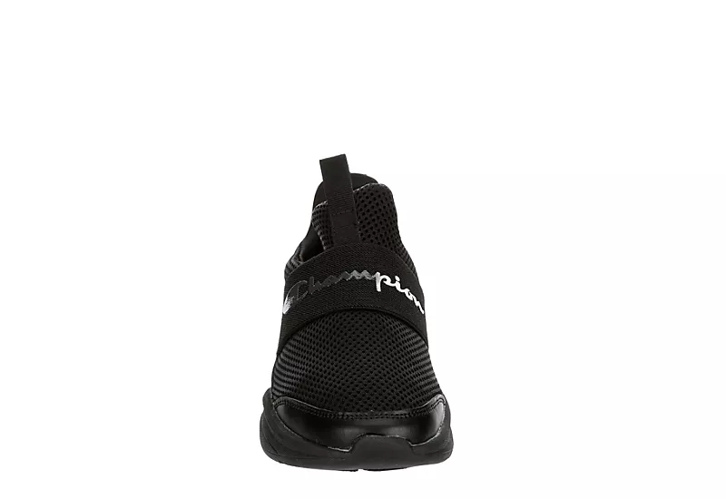 Champion Womens Legend Lo Sneaker - Black - Image 3