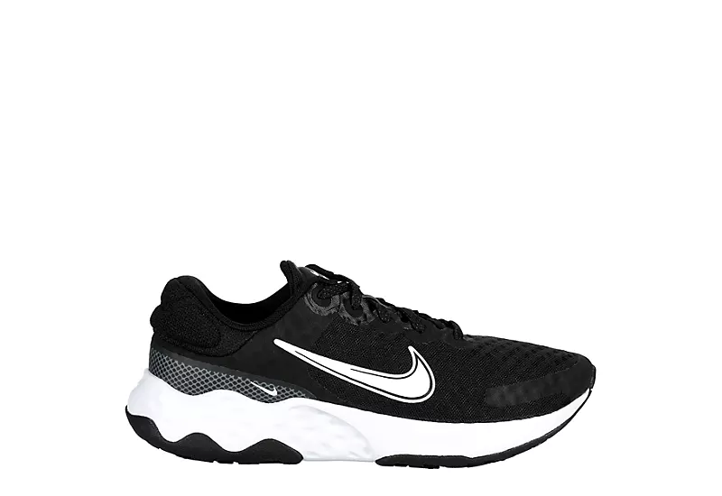 Nike Womens Renew Ride 3 Running Shoe - Black - Image 2