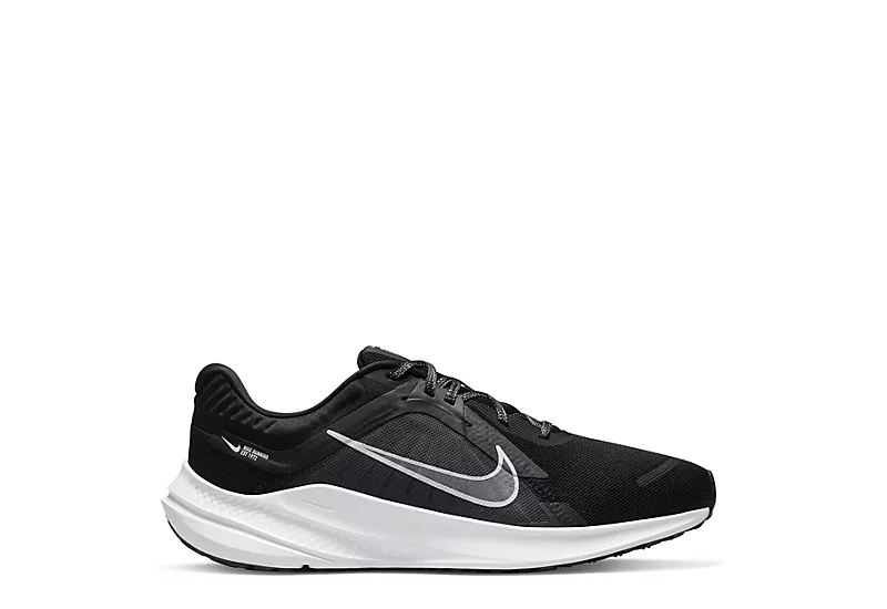 Nike Womens Quest 5 Running Shoe - Black - Image 2
