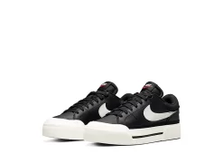Nike Womens Court Legacy Lift Sneaker - Black