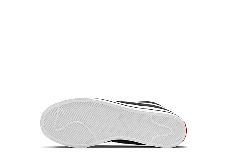 Nike Womens Court Legacy Mid Sneaker - Black - Image 6