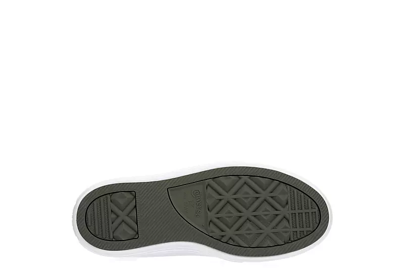 Converse Womens Chuck Taylor All Star Move High Top Sneaker - Dark Grey - Image 7