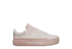 Nike Womens Court Legacy Lift Sneaker - Pale Pink