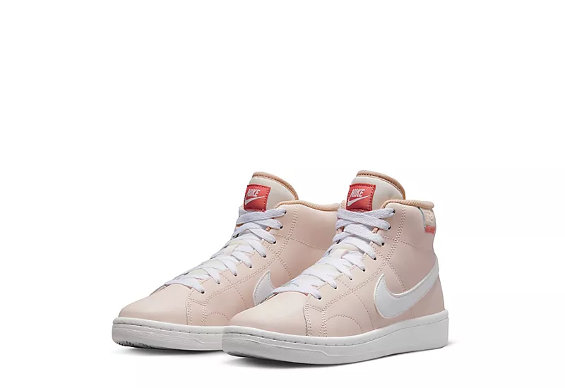 Nike Womens Court Royale 2 Mid Sneaker - Pale Pink
