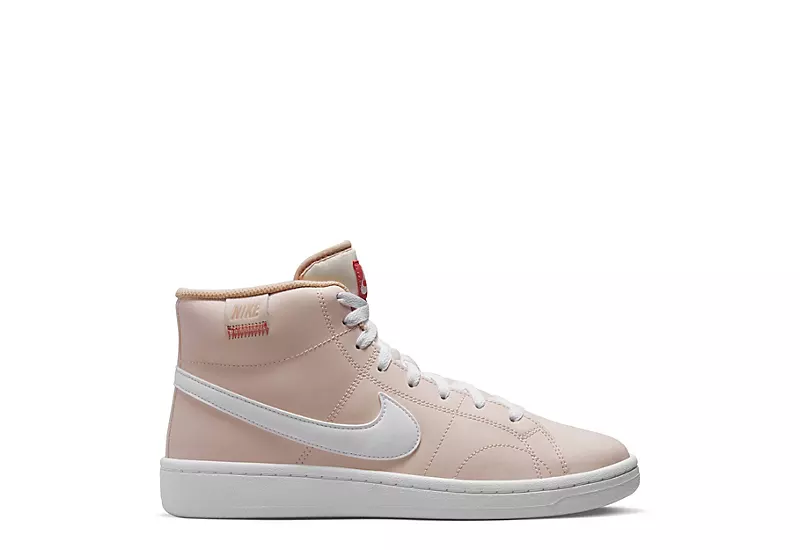 Nike Womens Court Royale 2 Mid Sneaker - Pale Pink - Image 2
