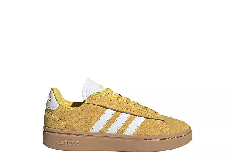Adidas Womens Grand Court Alpha Sneaker - Gold - Image 2