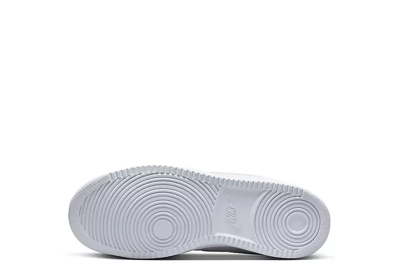 Nike Womens Court Vision Mid Sneaker - White - Image 6