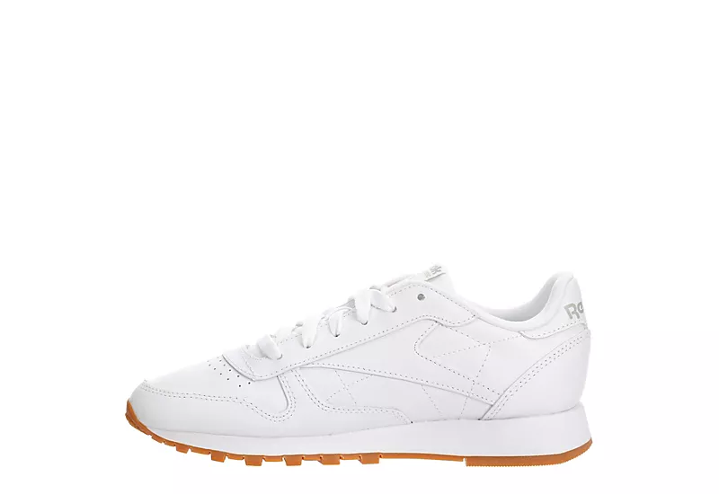 Reebok Womens Classic Leather Sneaker - White - Image 4
