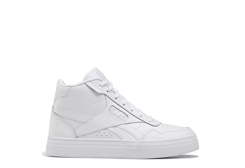 Reebok Womens Court Advance Bold Hi Sneaker - White - Image 2