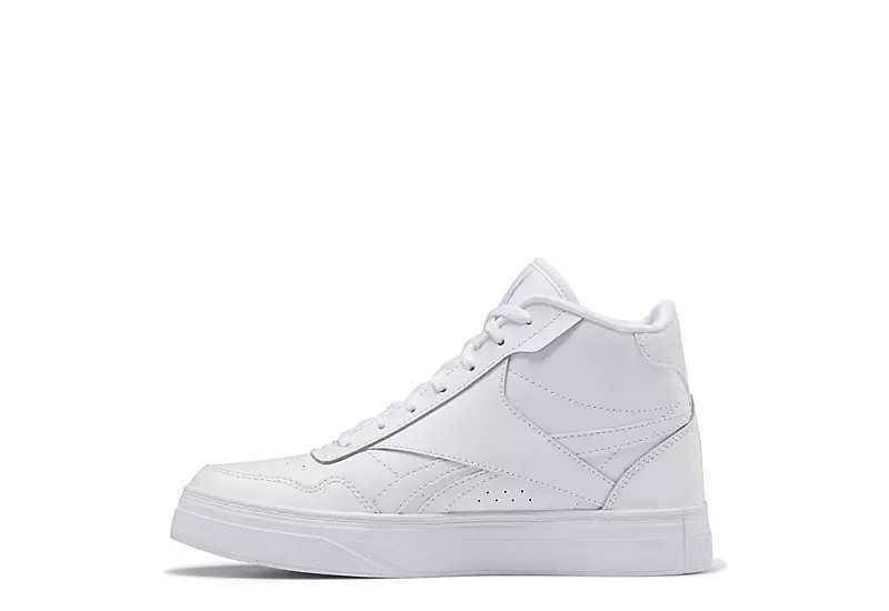 Reebok Womens Court Advance Bold Hi Sneaker - White - Image 3