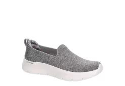 Skechers Womens Go Walk Flex Slip On Running Shoe - Grey