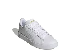 Adidas Womens Grand Court 2.0 Sneaker - White