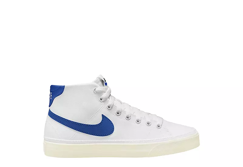 Nike Womens Court Legacy Mid Sneaker - White