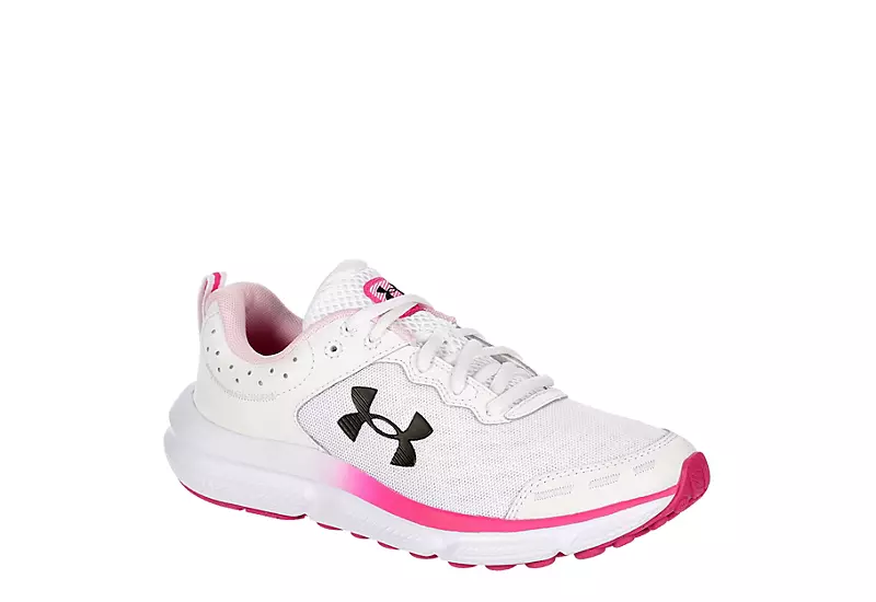 Under Armour Womens Charged Assert 10 Running Shoe - White