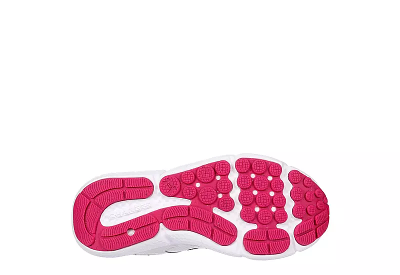 Under Armour Womens Charged Assert 10 Running Shoe - White - Image 7